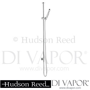 Hudson Reed Modern Ceiling Fed Slider Rail Kit - Chrome - A3168 Spare Parts