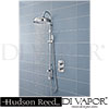 Hudson Reed A3170 Traditional Rigid Riser Kit including Swivel Shower Parts