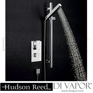 Hudson Reed Minimalist Chrome Kubix Slider Rail Kit - A3181 Spare Parts