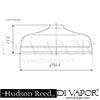 Hudson Reed A3193 A3286 Apron fixed head Spare Parts Diagram