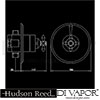 Hudson Reed A3193 A3286 Shower Valve Spare Parts Diagram