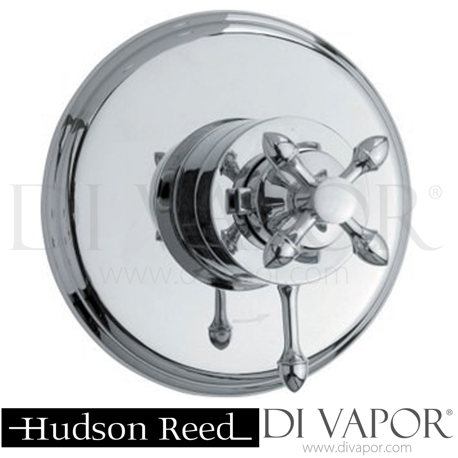 Hudson Reed A3193A3286 Lowry Dual Concealed Thermostatic Shower Valve