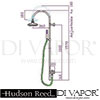 Hudson Reed A3200M A3605 Minimalist Grand rigid riser kit Spare Parts Diagram