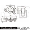 Hudson Reed A3200M A3605 Shower Valve Spare Parts Diagram