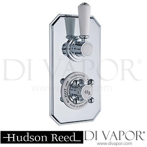 Hudson Reed Topaz Traditional Twin Concealed Valve With Luxury Rigid Riser Kit Spare Parts