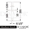 Hudson Reed A3240 A3220 Spare Parts Diagram