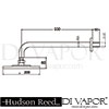 Hudson Reed A3241 Round Sheer Fixed Head Shower Spare Parts Diagram