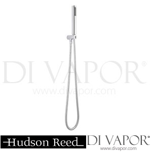 Hudson Reed A3263 Round Outlet Elbow with Parking Bracket, Flex & Handset Spare Parts