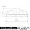 Hudson Reed A3286 Apron Fixed Head Shower Spare Parts Diagram