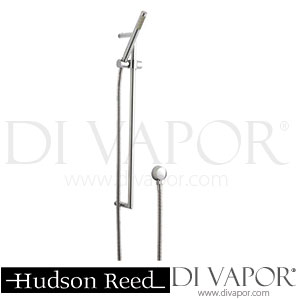 Hudson Reed A3287 P-zazz Slider Rail Kit height 610mm Shower Spare Parts
