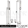 Hudson Reed A3290 A3214 Minimalist slider rail kit Spare Diagram