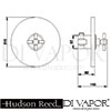 Hudson Reed A3290 A3214 Shower Valve Spare Diagram