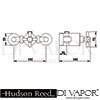 Hudson Reed A3290 A3214 Shower Valve Spare Parts Diagram