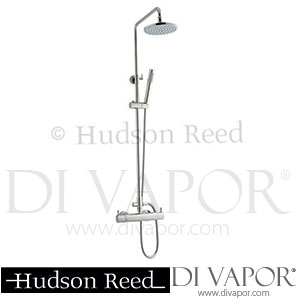 Hudson Reed Thermostatic Bar Valve With Pro I Telescopic Shower Kit - Chrome Spare Parts