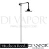Hudson Reed Chrome Traditional Riser Shower Rose Spare Parts