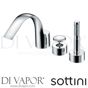 Sottini Artefact Single Lever Bath Shower Mixer Spare Parts A3669AA GEN1