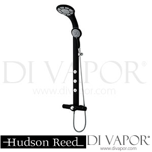Hudson Reed Black Domino Thermostatic Bar Valve & Shower Kit - A3702 Spare Parts