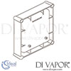 Ideal Standard CeraPlus Built-In Part Urinal Electronic Box Kit1 AC 220V Spare Parts