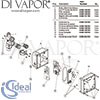Ideal Standard CeraPlus Built-In Part Urinal Electronic Box Kit1 AC 220V Spares
