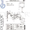 Ideal Standard A3807NU Spare Tech Diagram