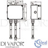 Ideal Standard A3812NU Spare Diagram