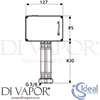 Ideal Standard A3813NU Spare Diagram