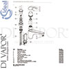 Ideal Standard A3876AA Mixer Spare Tech Diagram