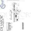 Ideal Standard A3906AA Mixer Spare Tech Diagram