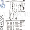 Ideal Standard A3909AA Mixer Spare Tech Diagram