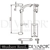 Hudson Reed Nuie A3910 Spare Parts Diagram