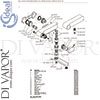 Ideal Standard A3914AA Mixer Spare Tech Diagram