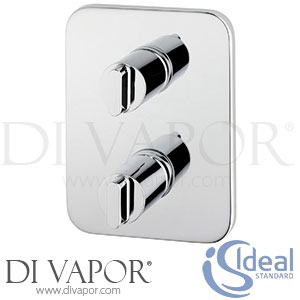 Ideal Standard A3918AA Moments Faceplate and Handles for Trevi TT Built-In Shower Valve Spare Parts