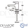  Ideal Standard A3921AA Spare Diagram