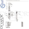 Ideal Standard A3921AA Spare Tech Diagram