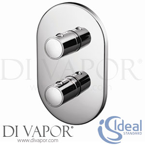 Ideal Standard A3971AA TT Ascari Faceplate and Handles for Built-In Thermostatic Shower Valve Spare Parts