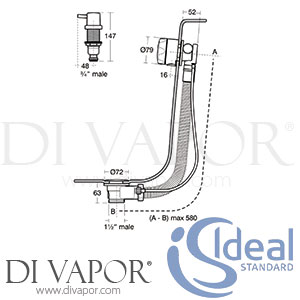 Ideal Standard A4021AA Diagram