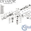 Ideal Standard Active Dual Control 2 Taphole Bath Filler Spares