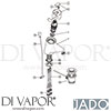 Jado A4092AA Spare Diagram