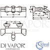 Ideal Standard A4094AA Mixer Spare Diagram