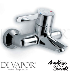 Armitage Shanks Contour 21 Single Lever Wall Mounted Sequential Thermos Bath Filler Spare Parts A4135AA GEN1