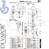 Ideal Standard A4153AA Spare Tech Diagram