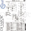 Ideal Standard A4154AA Mixer Spare Tech Diagram