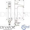 Ideal Standard A4158AA Mixer Spare Diagram