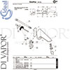 Ideal Standard A4159AA Spare Tech Diagram
