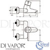 Ideal Standard A4162AA Mixer Spare Diagram