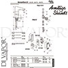 Armitage Shanks A4172AA Tech Diagram
