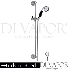 Hudson Reed Topaz Black Traditional Slide Rail Kit - A4211 Spare Parts