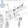 Ideal Standard A4263AA Mixer Spare Tech Diagram