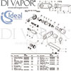 Ideal Standard Melange Single Lever Wall Mounted Bathroom Tap Spare