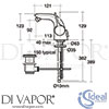 Ideal Standard A4268AA Mixer Spare Diagram